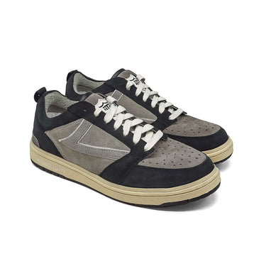Hollywood Trading Company sneakers STARLIGHT SUEDE LOW MAN GREY/BLACK