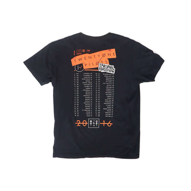 Hollywood Trading Company HTC VINTAGE 21 PILOTS 2016 T-SHIRT | Blue Express