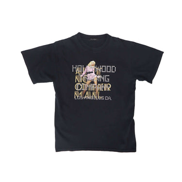 Hollywood Trading Company HTC VINTAGE CHRISTINA STUDDED T-SHIRT | Blue Express