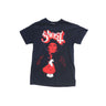 Hollywood Trading Company HTC VINTAGE GHOST LUX T-SHIRT BLACK/RED | Blue Express