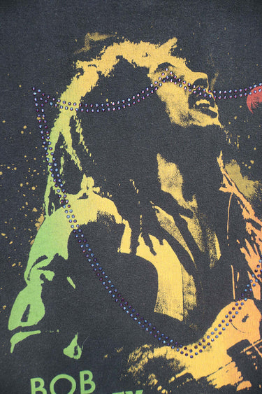 Hollywood Trading Company HTC VINTAGE BOB MARLEY LUX T-SHIRT MIX BLACK | Blue Express