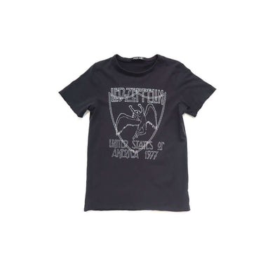 Hollywood Trading Company HTC VINTAGE LED ZEPPELIN LUX T-SHIRT BLACK/SILVER | Blue Express