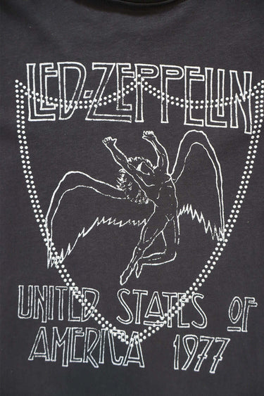 Hollywood Trading Company HTC VINTAGE LED ZEPPELIN LUX T-SHIRT BLACK/SILVER | Blue Express