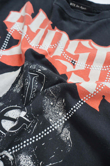 Hollywood Trading Company HTC VINTAGE GHOST LUX T-SHIRT MIX BLACK | Blue Express