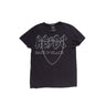 Hollywood Trading Company HTC VINTAGE AC/DC LUX T-SHIRT BLACK/SILVER | Blue Express