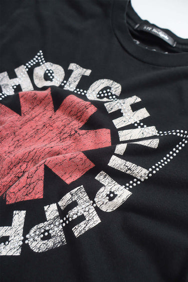 Hollywood Trading Company HTC VINTAGE RED HOT CHILI PEPPERS LUX T-SHIRT MIX BLACK | Blue Express
