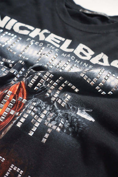 Hollywood Trading Company HTC VINTAGE NICKELBACK LUX T-SHIRT MIX BLACK | Blue Express