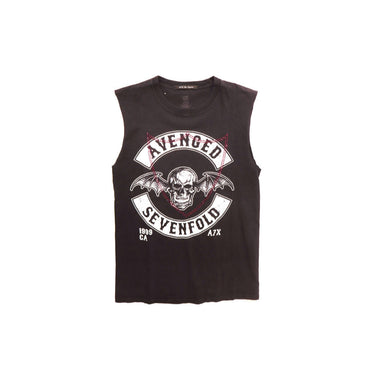 htc los angeles HTC VINTAGE AVENGED SEVENFOLD LUX T-SHIRT MIX BLACK | Blue Express