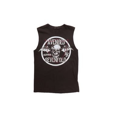 htc los angeles HTC VINTAGE AVENGED SEVENFOLD STUDDED T-SHIRT MIX BLACK | Blue Express