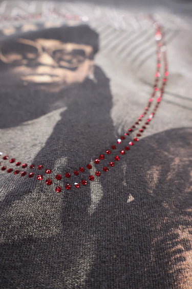htc los angeles HTC VINTAGE LIL WAYNE STUDDED T-SHIRT MIX BLACK | Blue Express
