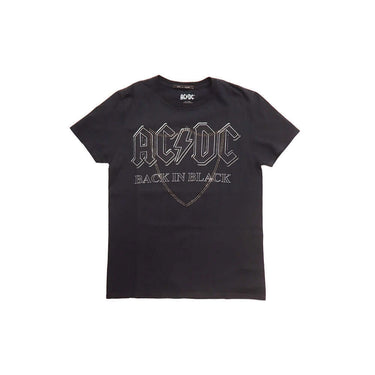 htc los angeles HTC VINTAGE AC/DC B.I.B. STUDDED T-SHIRT MIX BLACK | Blue Express