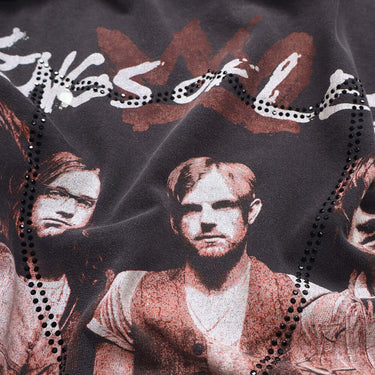 htc los angeles T-SHIRTS HTC VINTAGE KINGS OF LEON LUX T-SHIRT DARK GREY