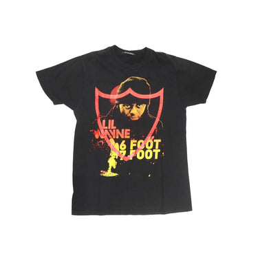 Hollywood Trading Company HTC VINTAGE LIL WAYNE T-SHIRT BLACK MIX | Blue Express