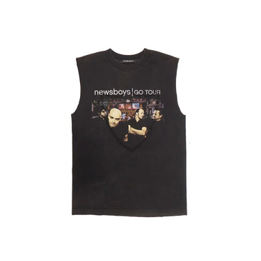 Hollywood Trading Company HTC VINTAGE NEWSBOYS LUX T-SHIRT MIX BLACK | Blue Express