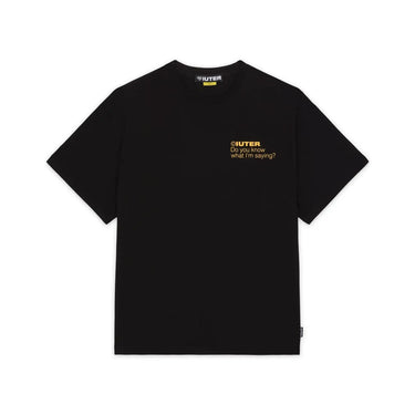 Iuter t-shirt Iuter Sense Tee Black