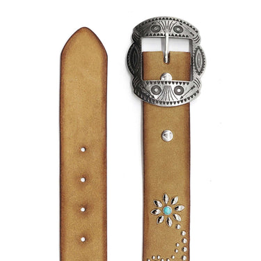 HTC LOS ANGELES CINTURE ROSAMOND COGNAC BELT