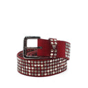 5.000 COLOUR STUDS BELT BORDEAUX