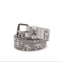 5.000 STUDS BELT GREY