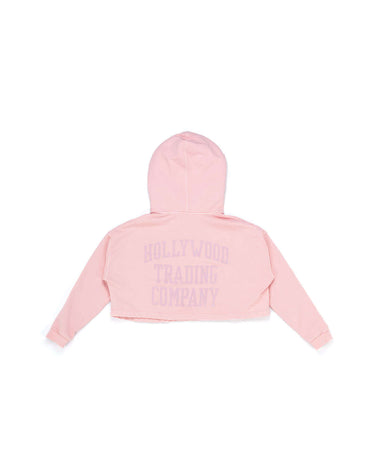HTC HOLLYWOOD T.C. CROP HOODIE | Blue Express