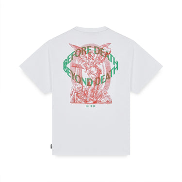 IUTER Death tee White | Blue Express