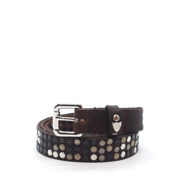 htc los angeles cintura 3.000 STUDS BELT BROWN