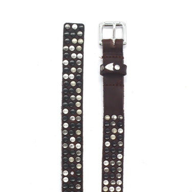 3.000 STUDS BELT BROWN