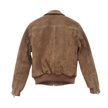htc los angeles FRANCISVILLE SUEDE JACKET COGNAC | Blue Express
