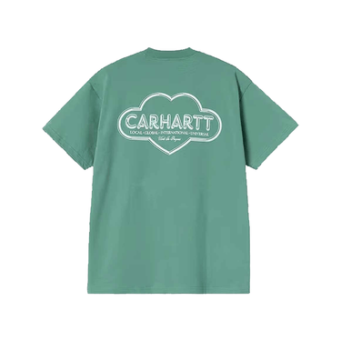 Carhartt WIP S/S Cloud Heart T-Shirt - Lily | Blue Express