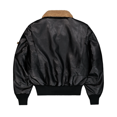 Alpha Industries G-1 Devils Brigade Faux Leather Bomber Jacket – Giacca – foto 2
