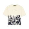 IUTER BATTLE REVERSE STITCH TEE T-Shirts IVORY | Blue Express