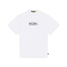 IUTER T-SHIRT DON'T PANIC TEE T-Shirts WHITE