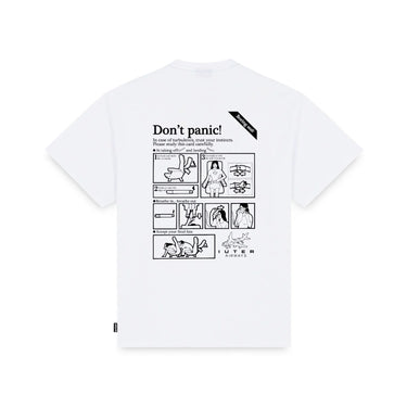 DON'T PANIC TEE T-Shirts WHITE