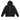 Hollywood Trading Company HTC UNISEX MOUSTACHE ZIP HOODIE BLACK | Blue Express