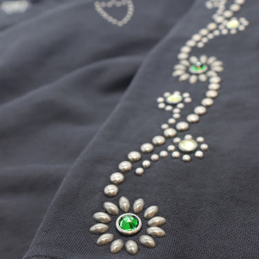 HTC ペイズリー セーター レディース ブラック