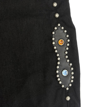 HTC MOUSTACHE DENIM REGULAR MAN DRILL F. DRILL BLK