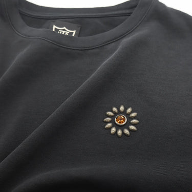 HTC FLOWER T-SHIRT DAMEN SCHWARZ