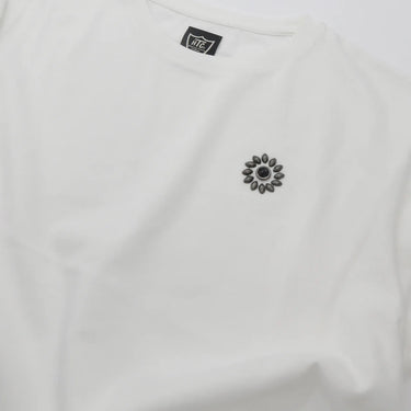 HTC FLOWER T-SHIRT DAMEN WEISS