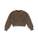 Braided Shield Sweater