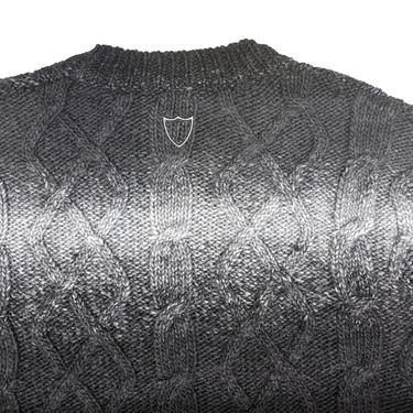 Men's Destroyed Gradient Sweater
