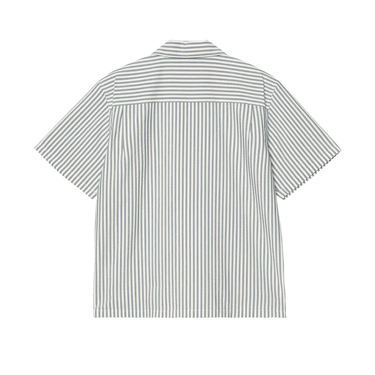 Carhartt WIP Leavel S/S Shirt - Blue River/ Wax | Blue Express
