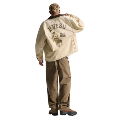 Evisu Seagull Multi-Pocket Vintage Canvas Coverall Jacket Beige – foto 5 | Blue Express