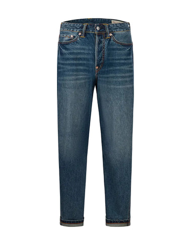 Evisu KAMON JACQUARD POCKETS 3D FIT JEANS | Blue Express