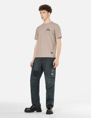 Evisu SEAGULL AND DARUMA TOTEM PRINT REGULAR FIT T-SHIRT | Blue Express