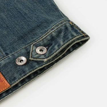 Evisu Splash Daicock Denim Jacket | Blue Express