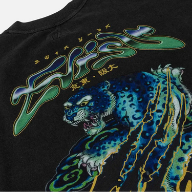 Evisu Neon Leopard Printed T-shirt | Blue Express