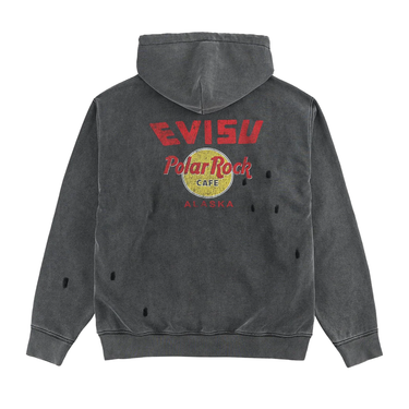 Evisu Polar Rock Hoodie Charcoal – foto 2 | Blue Express