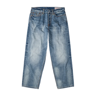 Evisu Ecru Daicock Print Loose Fit Jeans 2038 Mid Tone Indigo – foto 2 | Blue Express