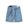 Evisu Evisu W' Allover Denim Shorts | Blue Express