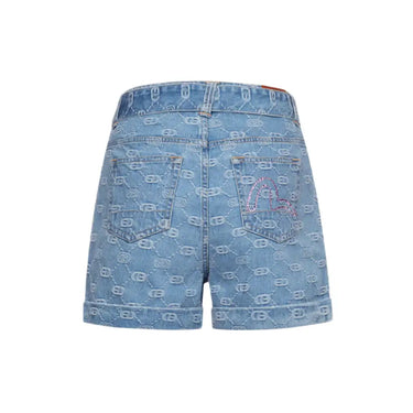 Evisu JEANS Evisu W' Allover Denim Shorts