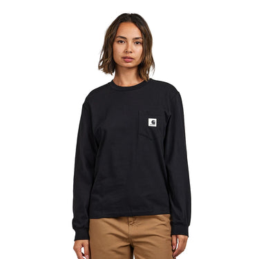 Carhartt WIP W' L/S Pocket T-Shirt | Blue Express